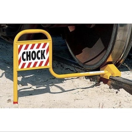 Accuform RAIL CAR CHOCKS OPTION DOUBLECHOCK, FWC302 FWC302